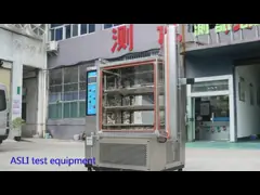 Бренд ASLI фабрики аппаратуры регулирования влажности экологической камеры 	Лаборатории экологического теста video