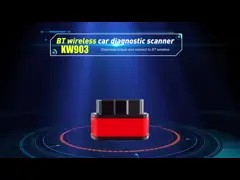 Инструмент ELM327 OBD2 KW903 мини Bluetooth автоматический диагностический для автомобилей 12V video