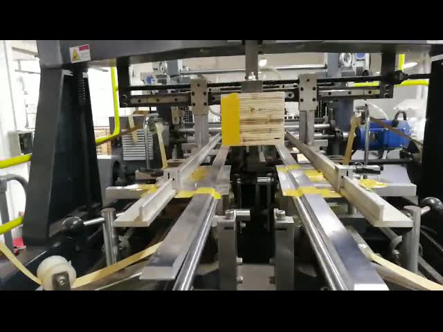 300g/M2 Rigid Box Making Machine 7mm Edge Folding Depth