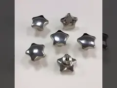 5 остроконечная отливка точности нержавеющей стали ручек 1,4308 руки звезды video