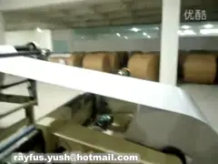 Крен servocontrol бумажный к автомату для резки листа/бумажному крену к резцу листа video