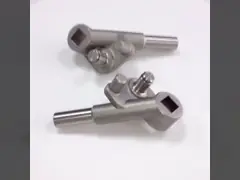 плавильня отливки вклада Ss части ручки двери яхты 0.2kg video