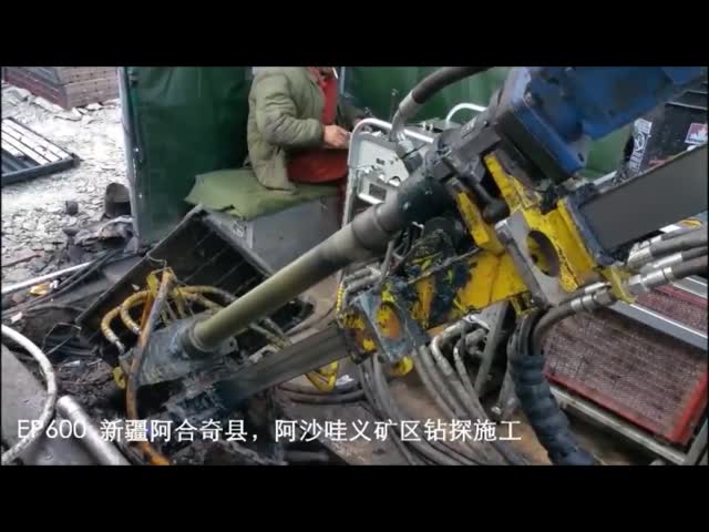 700 м модульные буровые установки Легкий портативный ядро бурение с гидравлическим приводом видео