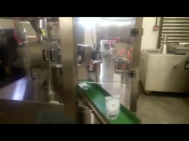 Zip Lock Premade Bag Packaging Machine For Beef Jerky Dried Meat
