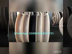 508X75mm 3 Nylonräder rollten obenliegenden Leiter Stringing Blocks zusammen