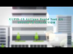 Набора теста антигена SGS Covid-19 тесты теста 25 быстрого Pharyngeal/набор в коробке video