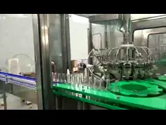 Машина завалки бутылки сока SGS 4000BPH 4.23kw интегрировала моя покрывать video