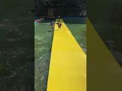 игры XPE воды 12ft раздувные пенятся плавая плавая циновка video