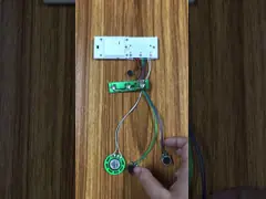 Игрушки плюша модуля датчика света батареи AG13 звуковой ящик MP3 MADI ядровой video