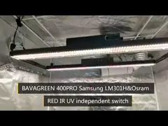 2080umol/s приведенный Samsung Lm301h растут переключатель цветеня света панели BAVA 400w Veg video
