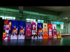 Внутри помещений P2.5 полноцветный зеркальный светодиодный дисплей Беспроводной USB 4G Smart Control Poster video