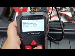 Цвет диагностического блока развертки автомобиля Коннвай экрана ЛКД 2,4 дюймов многофункциональный черный video