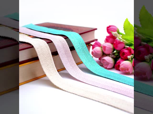 лента Webbing прокладки нейлона 3.8cm голубая белая зеленая для одежды видео