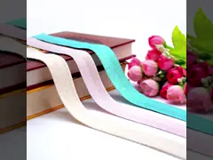 лента Webbing прокладки нейлона 3.8cm голубая белая зеленая для одежды video