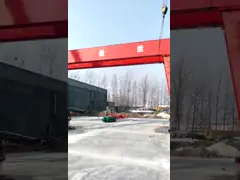 Подгонянная чернь крана RMG контейнера для перевозок путешествуя кран на козлах Quayside video