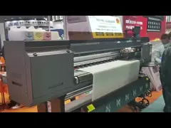 Печатная машина 3200dpi ткани сублимации одеяла video