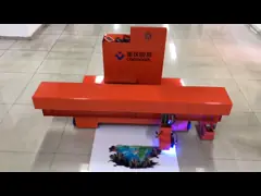 High Resolution CMYK Ground Printer UV Ink Street Ground Printing Machine