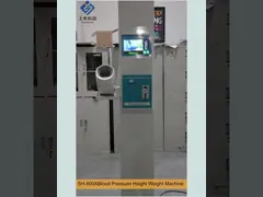Грузить и регуляция - эксплуатируемое монеткой кровяное давление веса высоты тела функций ультразвукового масштаба 800a Multi video