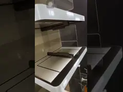 Двухнаправленные ворота качания турникета майны кресло-коляскы SUS304 video