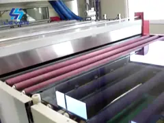 Линия автоклав плоского стекла 2550 прокатывая прокатанного стекла доказательства пули video