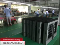 Реклама высокой яркости на открытом воздухе привела экран дисплея, дисплей СИД футбольного стадиона video