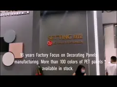 Крытая доска панели Mdf, доски лоска ISO9001 4*10FT акриловые высокие video