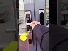 Замок Wifi электронный с Tuya приложения управлением замком отпечатка пальцев S876 удаленно стеклянным video