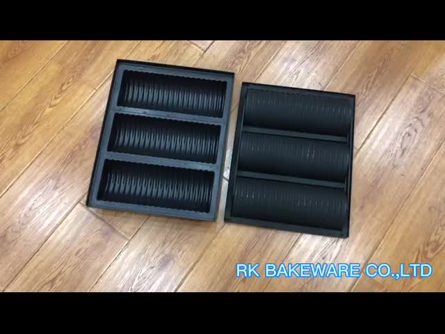 RK Bakeware China-Crimped Round Bread Pan For Wholesale Bakeries