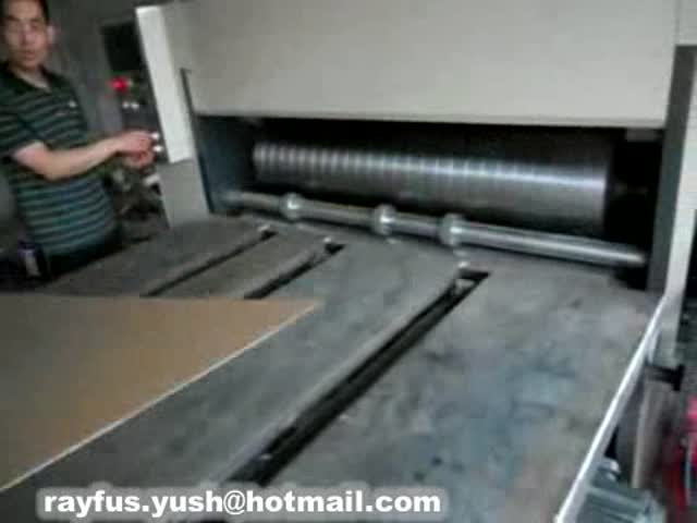 Máquina da cartonagem da caixa da corrente/impressora onduladas Slotter Die Cutter de Flexo