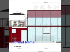 40ft Prefabricated Composite Steel Shipping Container Homes