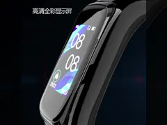 TY8 1.08 Inch 2 In 1 Wireless 5.0 Bluetooth Headset Bracelet 130mAh