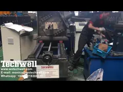 Cassette Type Shelving Upright Racking Frame Strut Roll Forming Machine