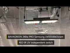 Waterproof IP65 SAMSUNG Quantum Board 240W BAVA Led Grow Lights CE Rohs
