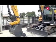 7 remplissage hydraulique de l'excavatrice  XE75DA Turbo de chenille de la tonne 0.3m3