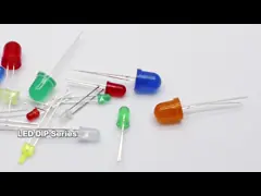 Объектив диода СИД F5 5mm 630nm 800mcd 0.5W Кристл ясный video