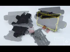 ИП68 5 распределительная коробка пути 11.5мм подземная водоустойчивая электрическая video