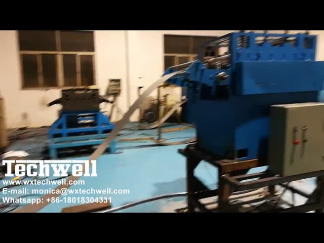 Gearbox Drive Strut C U Channel Roll Forming Machine with 5 Groups Punching and Flying Shear