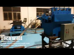 Gearbox Drive Strut C U Channel Roll Forming Machine with 5 Groups Punching and Flying Shear