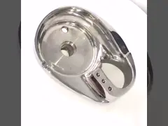 Части отливки вклада зеркала полируя для ручки руки насоса звезды video