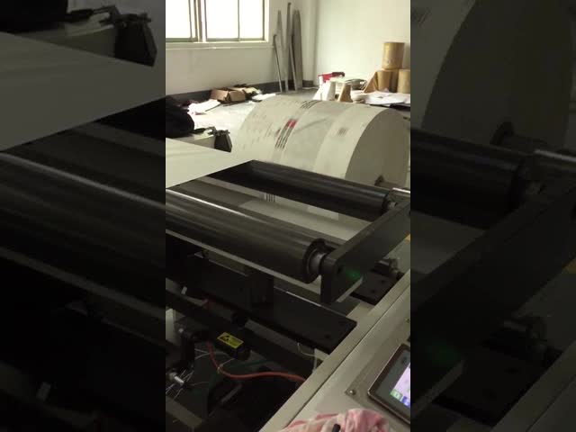 Saco de papel 100GSM automático que faz a máquina 120mm a dobradura lateral