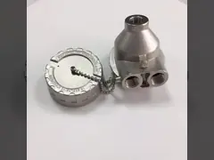 Отливка воска нержавеющей стали Tuv вклада Cnc штуцеров трубы подвергая механической обработке потерянная video