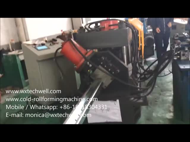 1.5-2.0mm Perforated C Purlin Roll Forming Machine