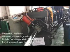 1.5-2.0mm Perforated C Purlin Roll Forming Machine