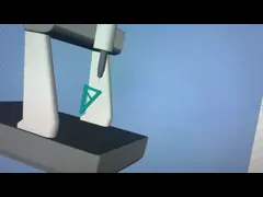 Semi ручная мраморная машина основания 3D CMM с зондом MH20i video