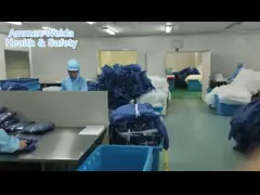 Профессиональные водонепроницаемые одноразовые медицинские платья для больницы и врачей video