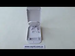 8 стена крытой ФТТХ коробки волокон пластиковая установила коробку оптического волокна терминальную video