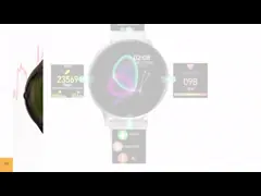 Realtek 8762CK 1,4 Smartwatch отслежывателя фитнеса W68 с датчиком температуры тела video