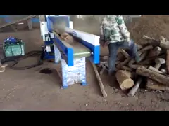 Машина для производства древесных опилок из дровяного деревянного лома video