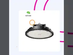 Холодный белый промышленный спортзал крытое 140lm/W свет залива UFO СИД 100 ватт высокий video