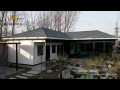 Customized Easy Installation Light Steel Frame Prefab Living Houses